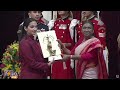 President Droupadi Murmu presents National Sports and Adventure Awards 2023 at Rashtrapati Bhavan  - 41:49 min - News - Video