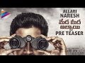 Allari Naresh's MEDA MEEDA ABBAYI Pre Teaser- Nikhila Vimala