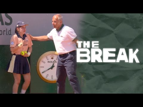 Miyu Kato accidentally hits ballgirl, gets disqualified | The Break