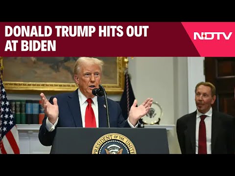 Donald Trump Live | Trump Live | Trump Hits Out At Biden | World 24x7 Live