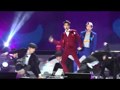 【Minhome's민가족】150809인기가요 Married To The Music(Minho)