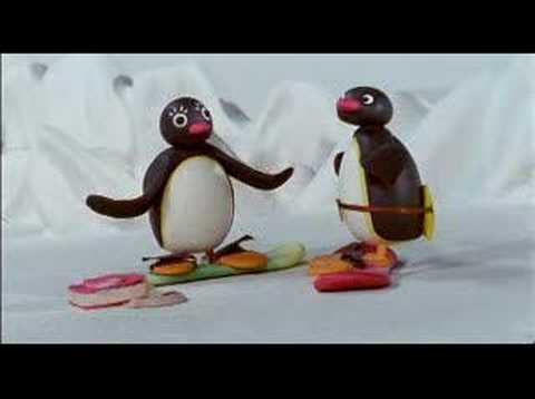 Pingu Snowboarding