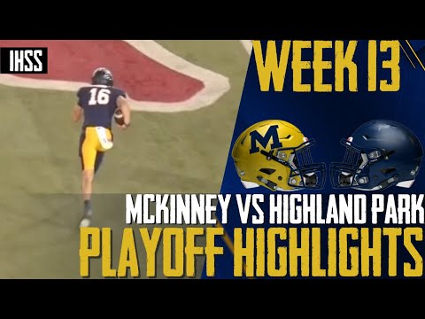 McKinney vs Highland Park – 2023 Week 13 Football Highlights