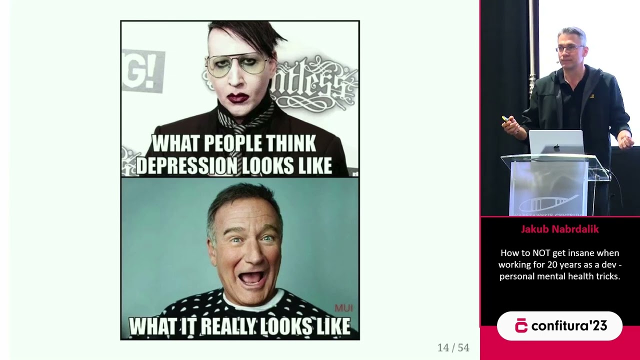 2023 - Jakub Nabrdalik - How to NOT get insane when working for 20 years as a dev