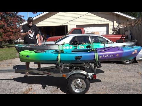 Malone Microsport Saddle Up Pro Kayak Trailer