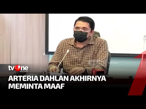 Arteria Dahlan Minta Maaf Ke Masyarakat Jawa Barat | Kabar Petang TvOne ...