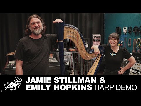 Jamie Stillman & Emily Hopkins go on a harp-driven psychedelic sonic exploration