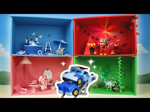 ポリーおもちゃスペシャル│名場面をおもちゃで再現!│カラーハウス│玩具車│児童玩具│ロボカーポリー テレビ