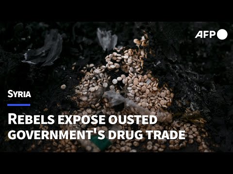 Syria's rebel victors expose ousted government's drug trade | AFP