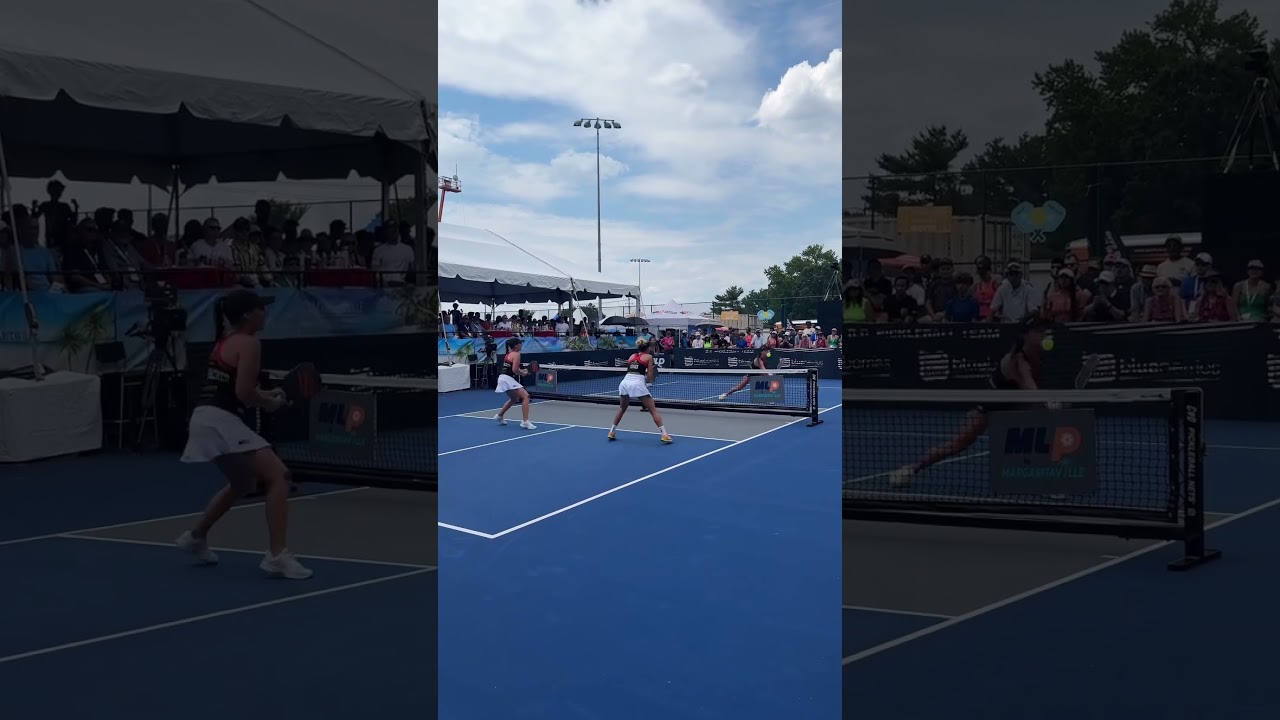 This is how you cover for your partner! #pickleball #shorts