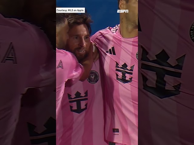 Lionel Messi tovert als vanouds voor Inter Miami! 😍