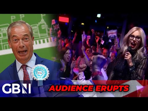 GB News viewers ERUPT as Nigel Farage ELECTED to Parliament: 'Champagne is POPPING!'