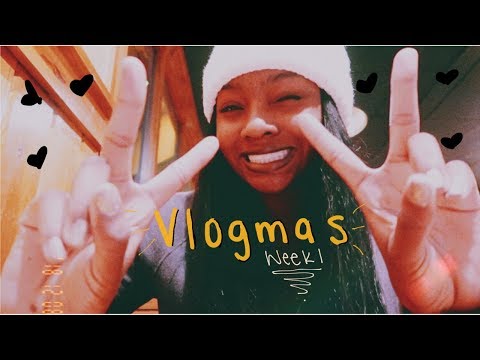 Vlogmas week 1: Over college, Snowday❄️,Finals