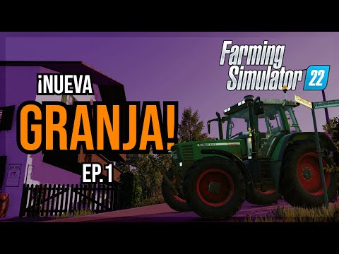Mi PRIMERA GRANJA en un pueblito alemán [Ep.1] - Farming Simulator 22