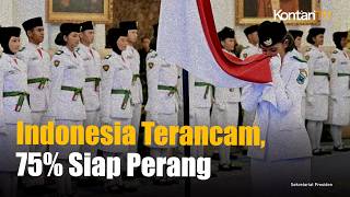 90% Warga Indonesia Khawatir Diserang! Tapi Siap Perang Bela NKRI