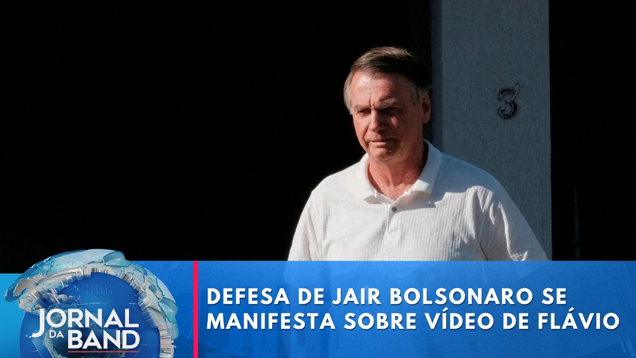 Defesa de Jair Bolsonaro se manifesta sobre polêmica de vídeo | Jornal da Band