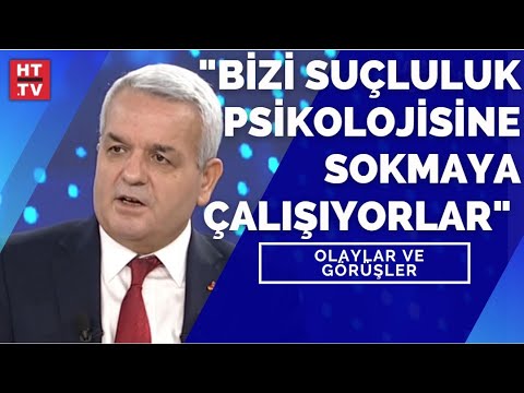 “Bizi suçluluk psikolojisine sokamaya çalışıyorlar” Prof. Dr. Yusuf Sarınay – Olaylar ve Görüşler
