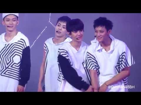 140718~19 THE LOST PLANET IN Shanghai EXO baekhyun 백현 cute time