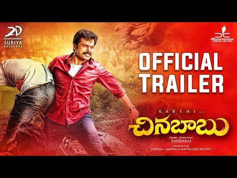 Chinna Babu Official Telugu Trailer- Karthi, Sayyeshaa