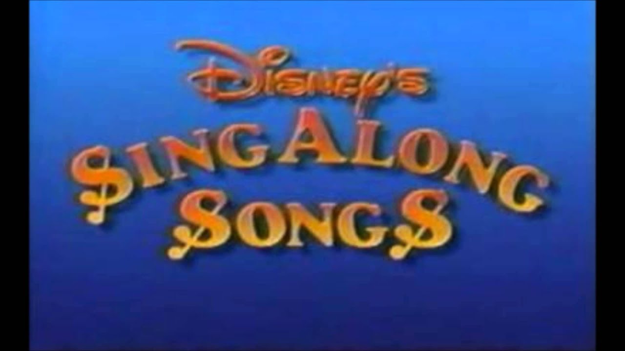 Disney S Sing Along Songs Promo 1997 Youtube - vrogue.co