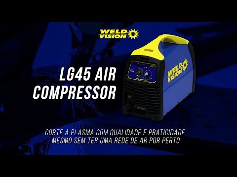 Máquina Corte Plasma FLASH 45 AIR Weld Vision – 220V - Vídeo explicativo