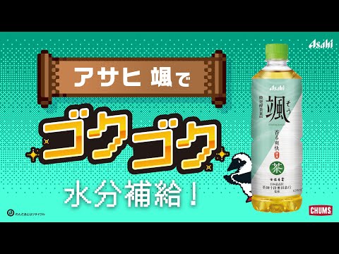 ゴクゴクキャンペーン　アサヒ　颯編