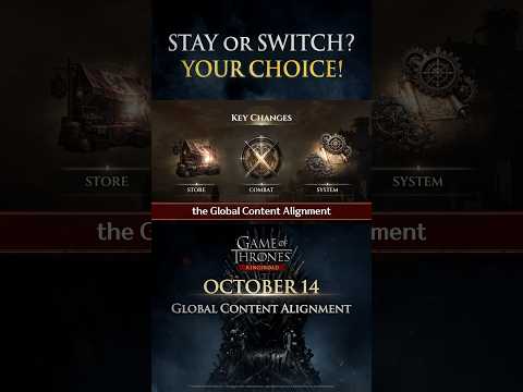 [<strong>Game</strong> of Thrones: Kingsroad] STAY or <strong>SWITCH</strong>? Your Choice! #GameOfThronesKingsroad