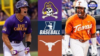 #8 East Carolina vs #9 Texas (AMAZING GAME!) | Supers Game 2 | 2022 College Baseball Highlights