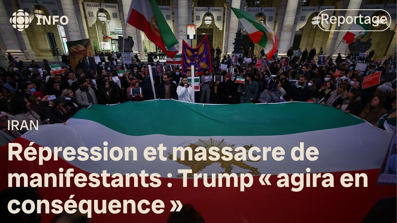 La répression en Iran fait plusieurs milliers de morts; l'intervention américaine n’est pas écartée