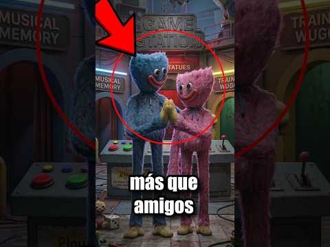 ¿Huggy Wuggy y Kissy Missy son mas qué amigos? 😍 #poppyplaytime #josativi #shorts #youtube