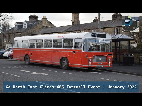 Go North East Xlines X85 farewell Event | January 2022