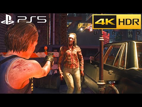 Resident Evil 3 Remake PS5 HDR Gameplay (4K 60FPS) pt.2
