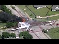 Diesel tanker catches on fire in Desoto, Texas  - 00:48 min - News - Video