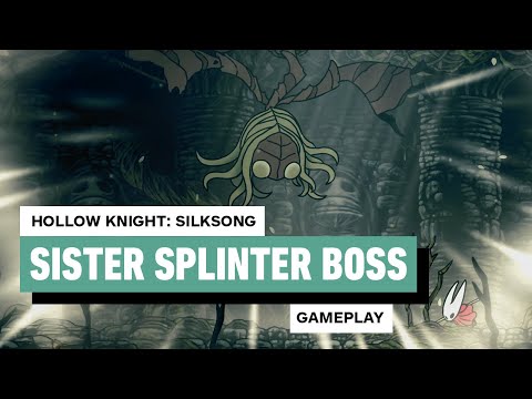 Hollow Knight: Silksong Boss Fight - Sister Splinter (Shellwood)