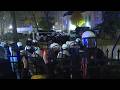 Police secure Poland’s Constitutional Tribunal as protests erupt over court chief’s suspension