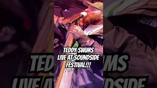 Teddy Swims “Lose Control” Live at Soundside Festival in Connecticut Made Me LOSE CONTROL!!! #shorts