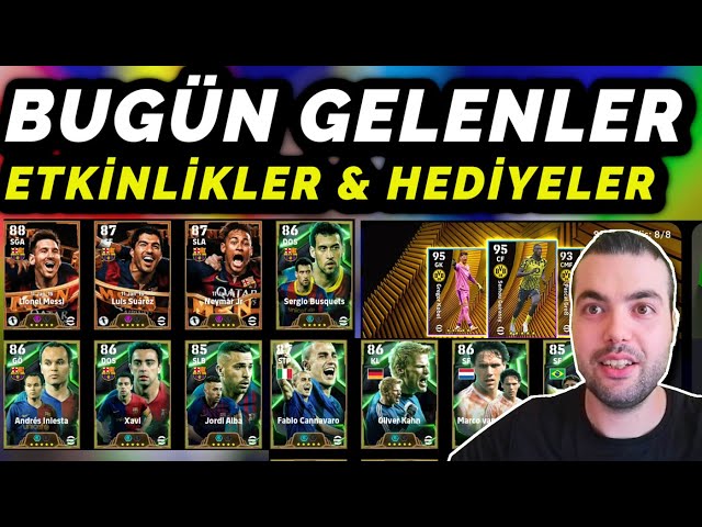 BUGÜN GELENLER🔥BEDAVA EPİC, 300 OYUNCULU MSN PAKETİ, KAMPANYALAR, ETKİNLİKLER eFootball 2025 Mobile