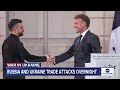 Russia issues warning as European leaders, Zelenskyy speak to Trump from Paris  - 04:06 min - News - Video