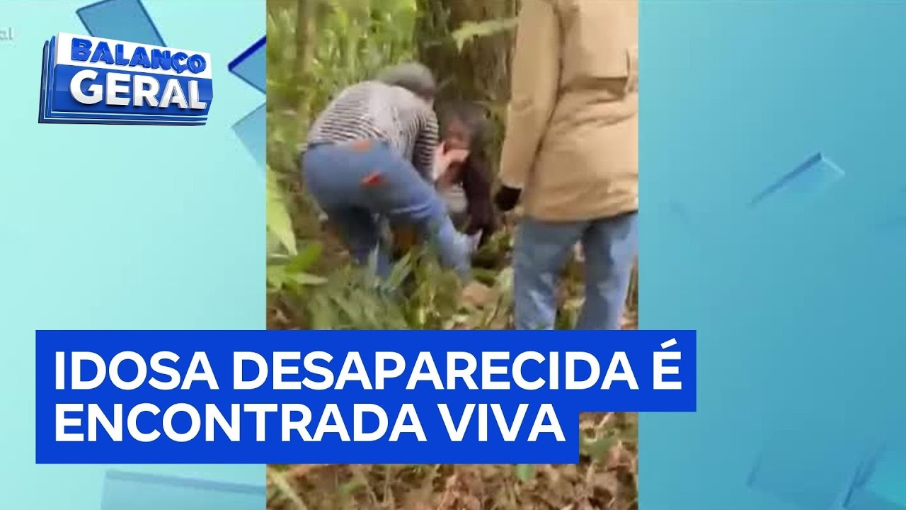 Idosa desaparecida em Bertioga SP é encontrada viva três dias depois de ter se perdido