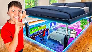 Ich baue 7 GEHEIME GAMING ZIMMER die du NIEMALS FINDEST! 😱