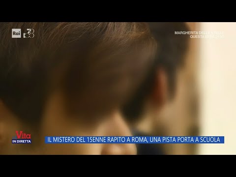 Il mistero del 15enne sparito a Roma - La Vita in diretta 05/03/2024