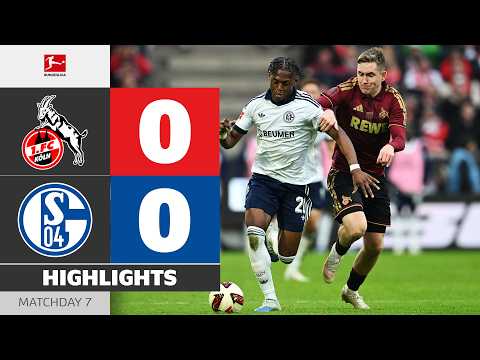 1. FC KÖLN - SCHALKE 04 | Highlights | Matchday 7 – Bundesliga 2026/27