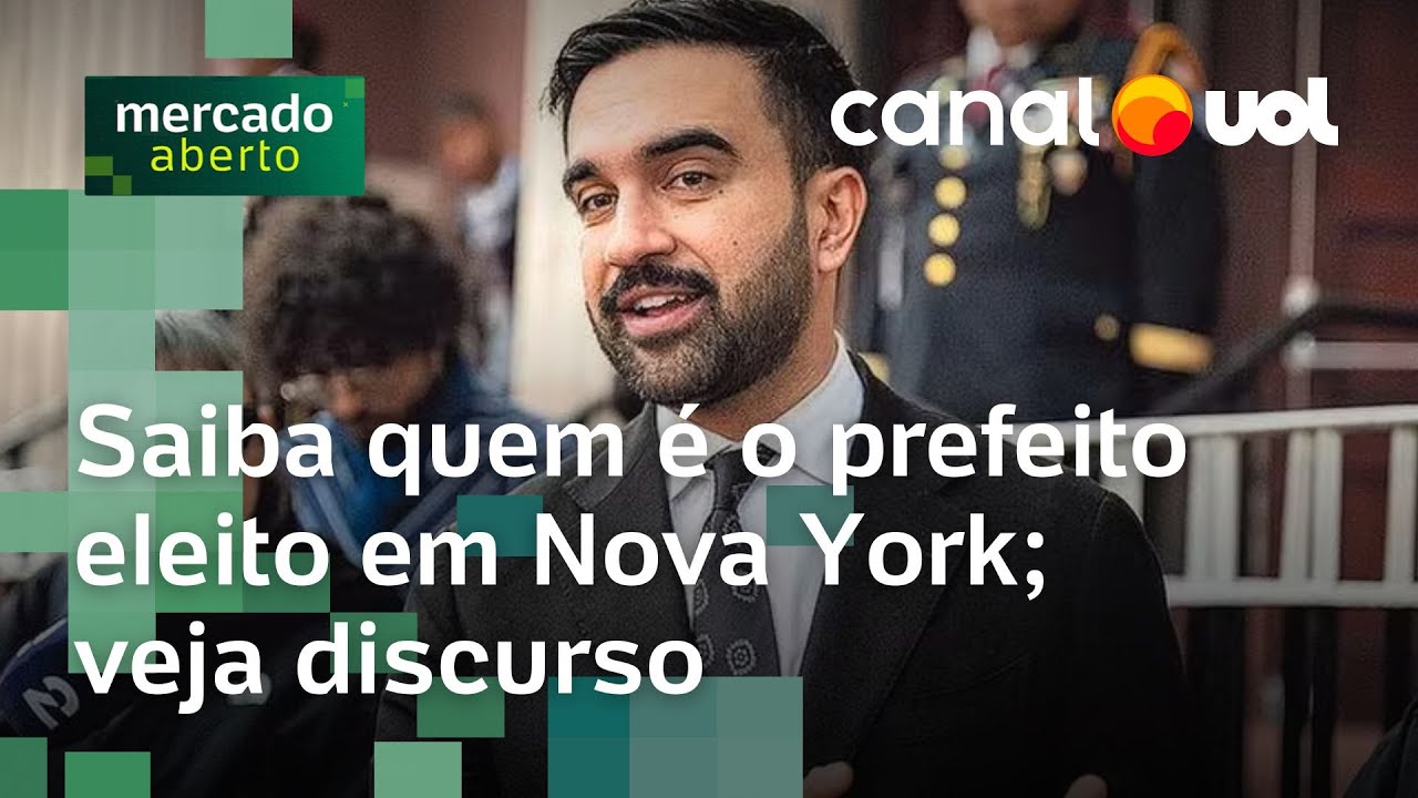 Mamdani eleito em Nova York quem é o democrata muçulmano e opositor de Trump veja discurso TV Online Mamdani eleito em Nova York quem é o democrata muçulmano e opositor de Trump veja discurso