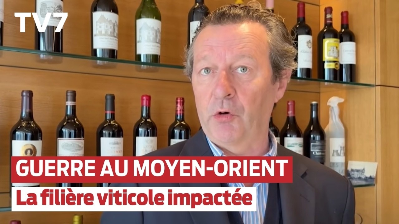 Guerre au Moyen-Orient : l’incertitude plane sur la filière viticole à Bordeaux