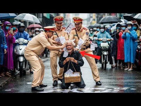 CSGT Trẻ Cười Nhạo Người Bán Vé Số – Nhưng 5 Phút Sau, Anh Khiến Tất Cả Phải Cúi Đầu