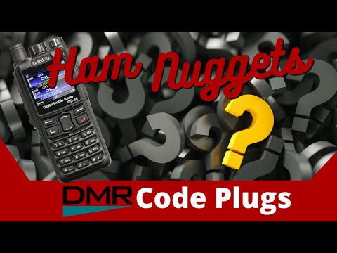 DMR Code Plugs De-Mystified - Radioddity GD-88 - Ham Nuggets live