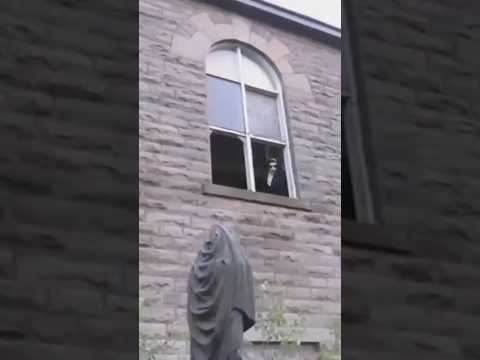 Ghost Nun Caught On Camera!