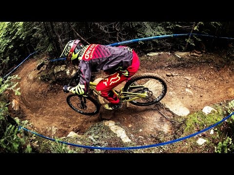 Muddy DH Mountain Biking in Mont Sainte Anne