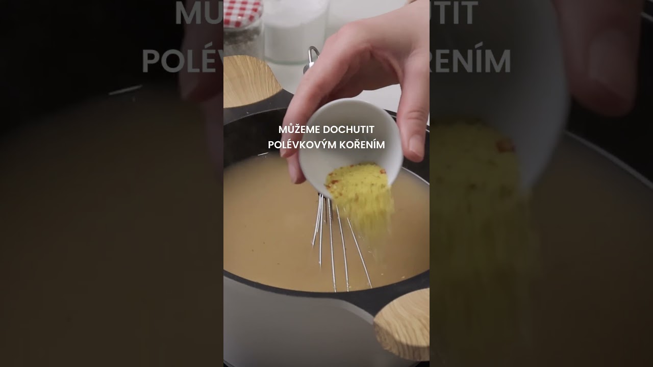 Krémová česnečka doplněná o krutony je ideální na chladné večery, kdy potřebujete zahřát #toprecepty