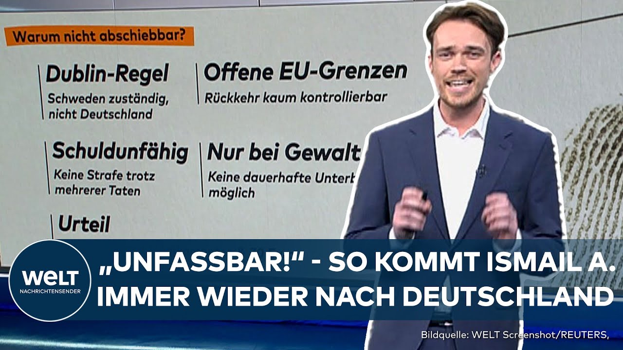 ILLEGALE MIGRATION: So tanzt Intensivtäter Ismail A. auf Behörden-Nasen rum!